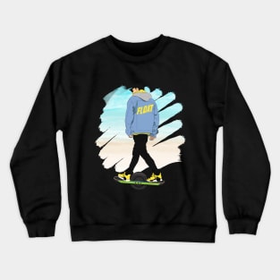 onewheel electric skateboard onewheel float life Crewneck Sweatshirt